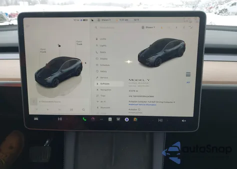 2024 Tesla Model Y Long Range Dual Motor All-Wheel Drive from USA, damaged, VIN 7SAYGDEE8RA243886